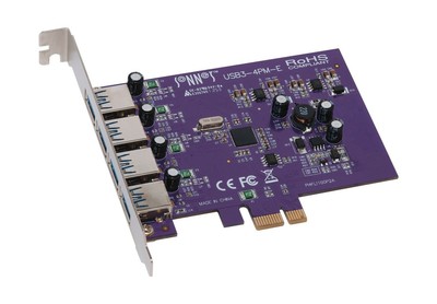 Sonnet Allegro USB 3.0 PCIe 4-Port (Mac and Windows Compatible)