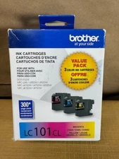 Brother Standard-yield Color Printer Ink Cartridges - Pack of 3 EXP: 01-2018
