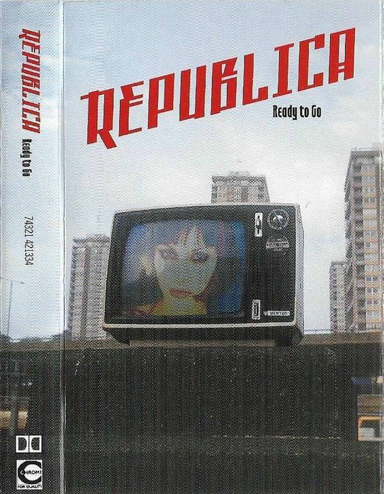 Republica ‎Ready To Go CASSETTE SINGLE EC Deconstruction Power Pop Pop Rock 1997