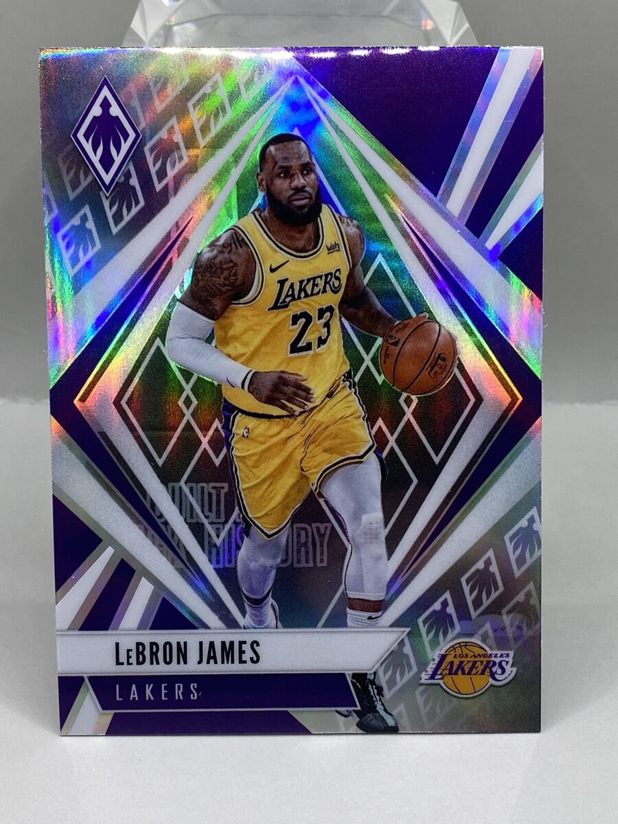 Lebron James 2020-21 Panini SELECT Numbers Blue Shimmer Lebron James 2020-21 Panini SELECT Numbers Blue Shimmer