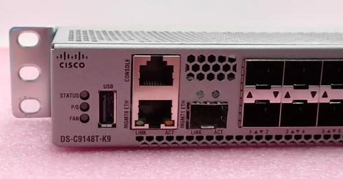 Cisco DS-C9148T-K9 MDS 9148T 48x 32Gb FC SFP+ (24-Act) Multilayer Fabric Switch - Photo 2/5