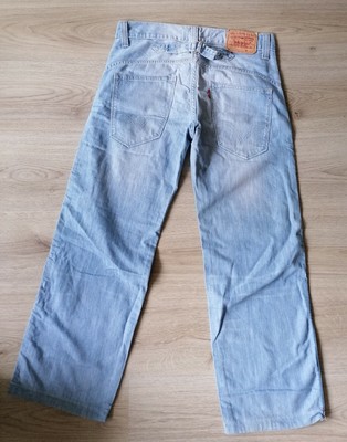 LEVIS 509 Comfort Mens Jeans Denim Light Blue Stright W30 L32 (real W32  L28,5) | eBay