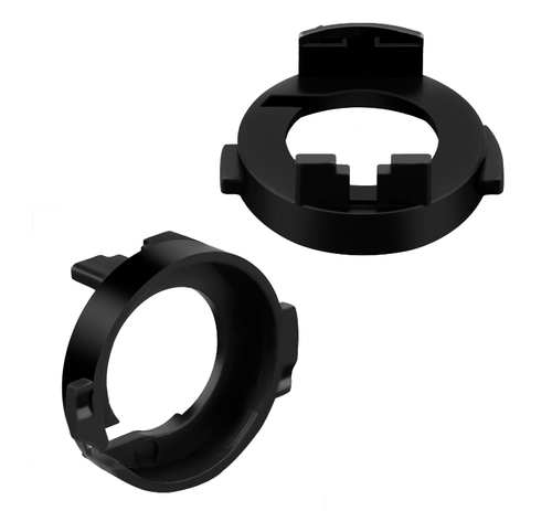2x H7 LEDHeadlight Bulb Adapter Holder Socket Base Retainer Clip for Kia Hyundai - 第 1/2 張圖片