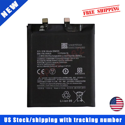 BM55 Battery For Xiaomi Mi 11 Pro M2102K1AC & Mi 11 Ultra M2102K1G M2102K1C