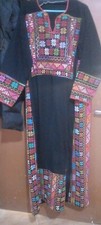 Handmade Embroidered Tatreez Thobe HeritageJordanian Palestinian Dress