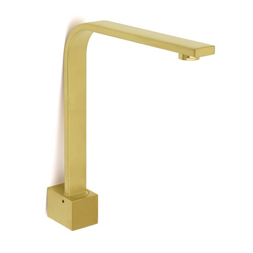 KYLINS Brushed Gold Bath Spout Basin Mixer Kitchen Sink Tap Shower Head Arm Set - Picture 272 of 277