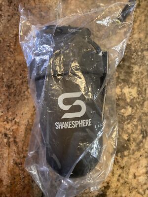 ShakeSphere Tumbler Protein Shaker Bottle Frosted with White 700ml 24oz 