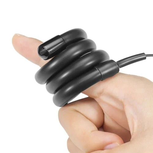Male Electric EStim Penis Stretcher Enhancer Ball Scrotum Ring Delay Ejaculation - Bild 12 von 14