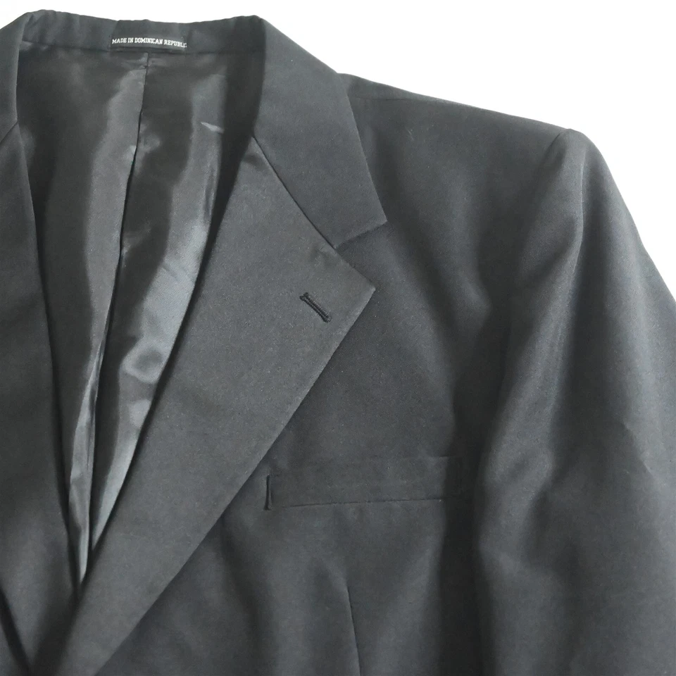 Smoking masculino formal preto vintage First Nights 48L X-Long 40x34 - Imagem 3 de 4