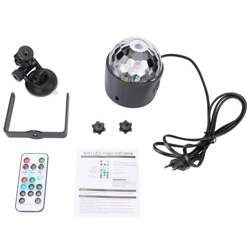 RGB LED Projector Party Disco Club DJ Light Crystal Magic Ball Effect Stage Lamp - Picture 15 of 15