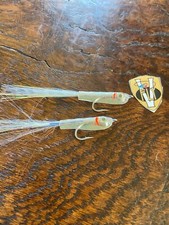V Fly Ultimate Softy Sand Eel Pearl, Blue & Chart Saltwater Flies Sizes 2 or 4