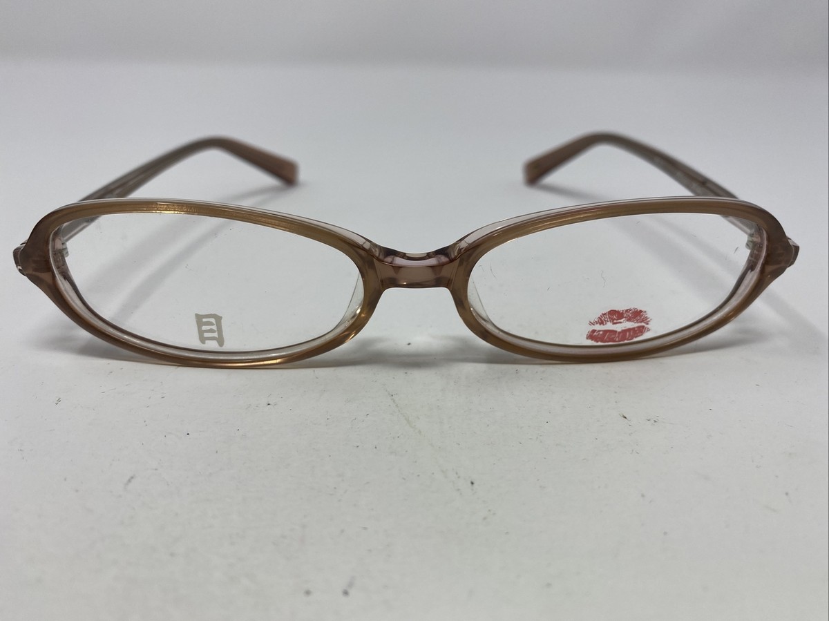 Yamamoto Eyeglasses Frame KISS KISS KISS Brown Fade Full Rim GX78