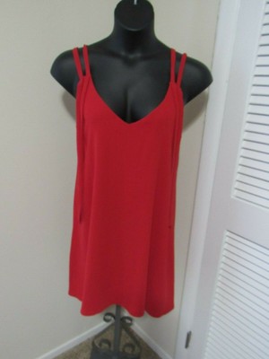 red fringe dress zara