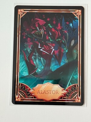 Hazbin Hotel Trading Card ALASTOR Season 1 First Edition | eBay