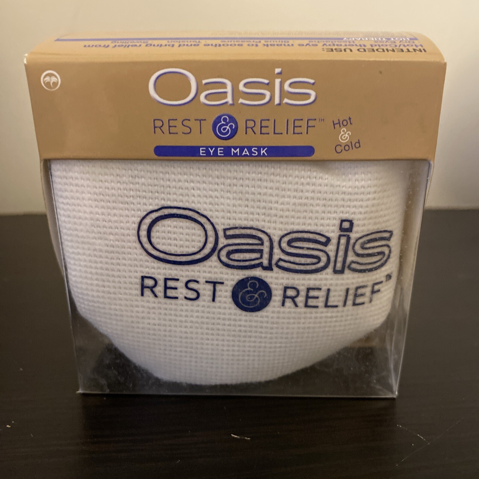 OASIS Eye Mask Hot & Cold Therapy for Dry Eye Symptoms Relief and Rest-image