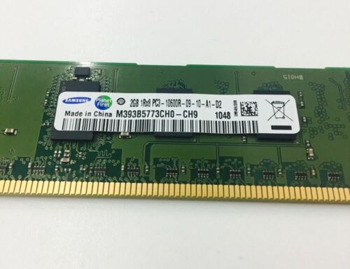 RAM serveur Samsung 76 Go (38 X2 Go) M393b5773cho-ch9 2Rx8 PC3-10600R  - Photo 1/3