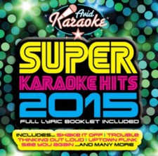 Various Artists: Super Karaoke Hits 2015 CD NEW