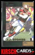 J.J. Stokes 1996 Score Board NFL Lasers #3 San Francisco 49ers