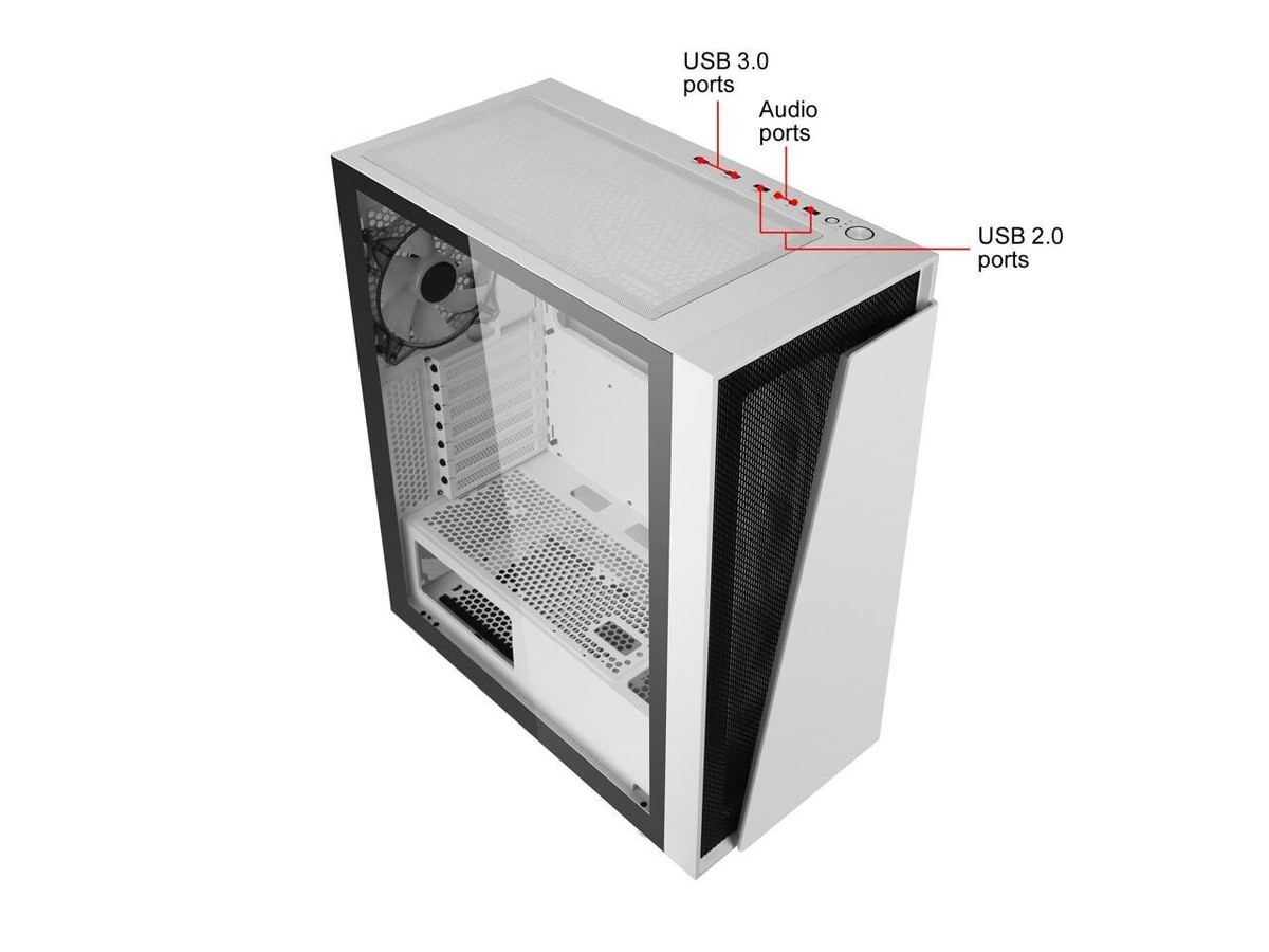 Gaming PC NVidia RTX 3080 Graphics AMD Ryzen 16GB RAM 1TB Solid