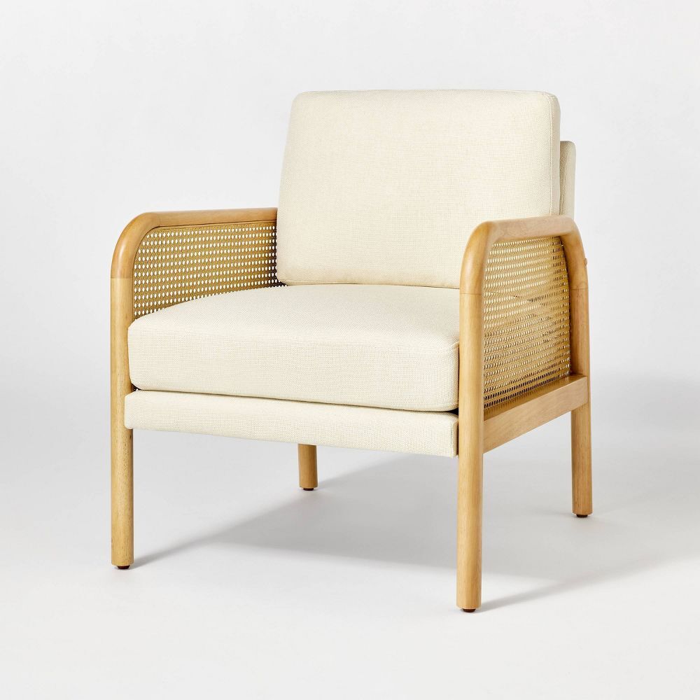 Cane Accent Chair Cream KD Threshold разработан совместно со Studio McGee 28090₽