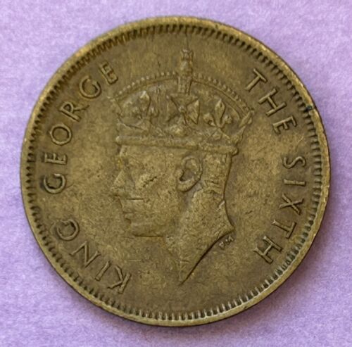 1949 Hong Kong 10 Cents Coin