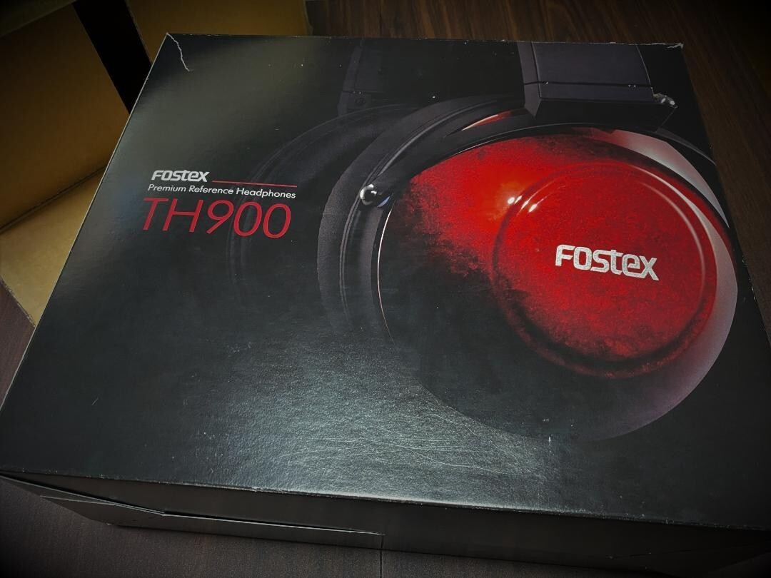 FOSTEX TH900 Luxury premium Headphones red with box stand from