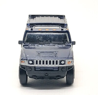 Majorette Hummer H2 TM GM Dark Blue 1:61 (3