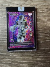 2020 Flux Titan Rookies FOTL Purple Scope Prizm /38 Cole Anthony #23 Rookie RC