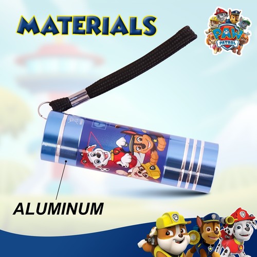 Kids Licensed Disney Cartoons Aluminium 9 LED Torch Light Boys Xmas Gift 8.7cm - Picture 65 of 302