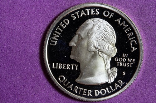 2004 - S PROOF "FLORIDA" Statehood WASHINGTON QUARTER!! #J28678