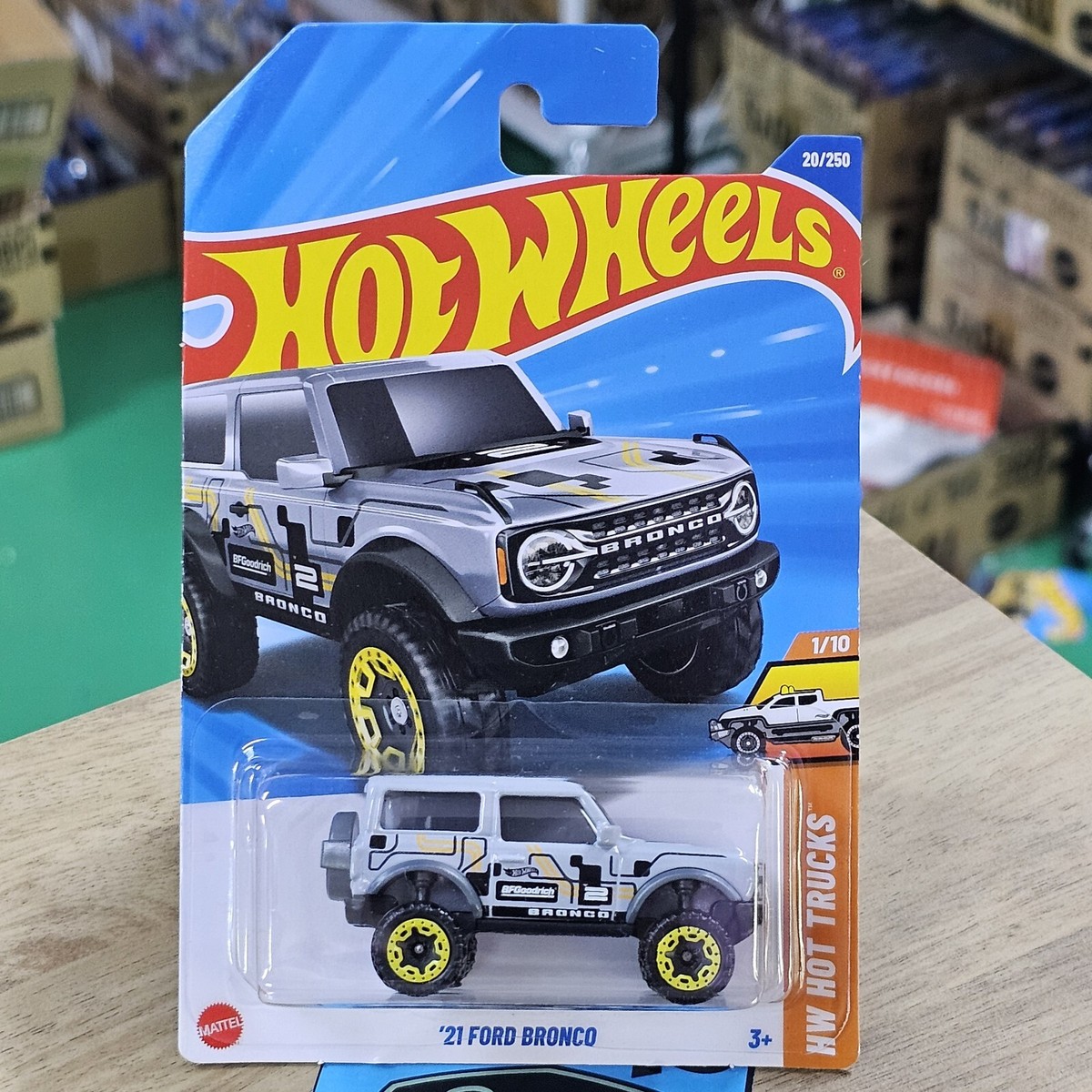 2025 HOT WHEELS '21 FORD BRONCO Series HW HOT TRUCKS GREY | eBay
