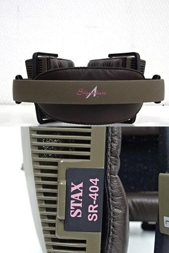 Auriculares electrostáticos STAX SR-404 Signature - Japón funcionando - Imagen 6 de 7