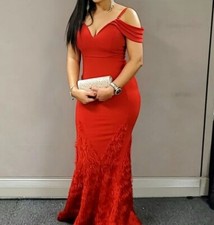 Dancing Queen Maxi Dress - Red  Only worn once! Evening/Christmas/New Year Dress