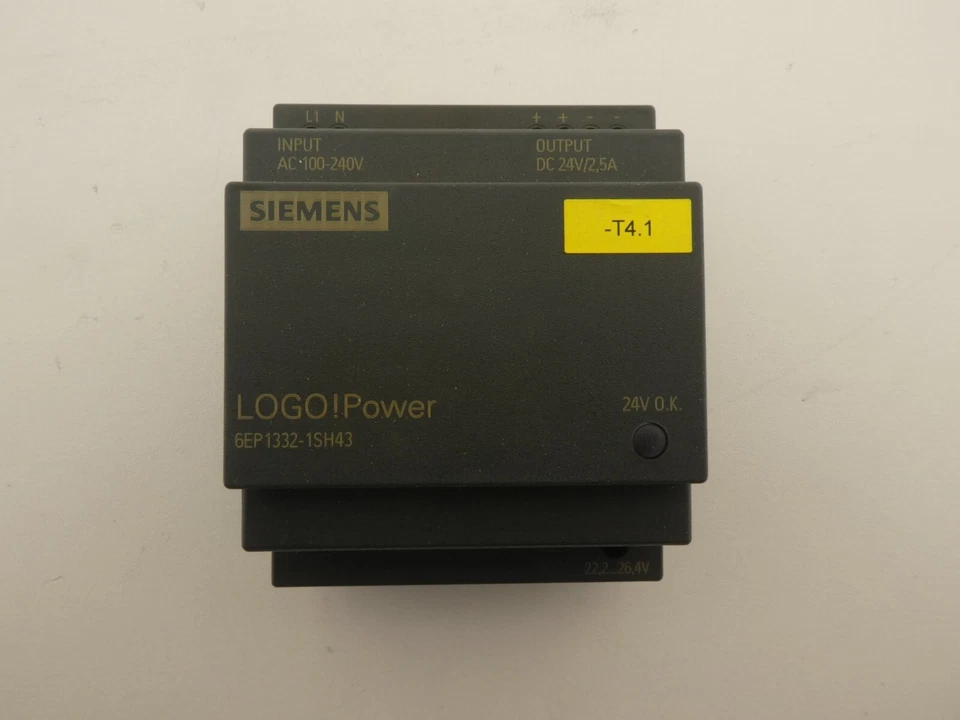 Siemens LOGO! Power / 6EP1332-1SH43 Netzgerät 24V DC (24-4-19-15) - Bild 2 von 3