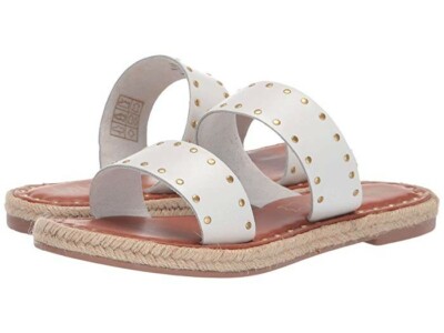 mia white sandals