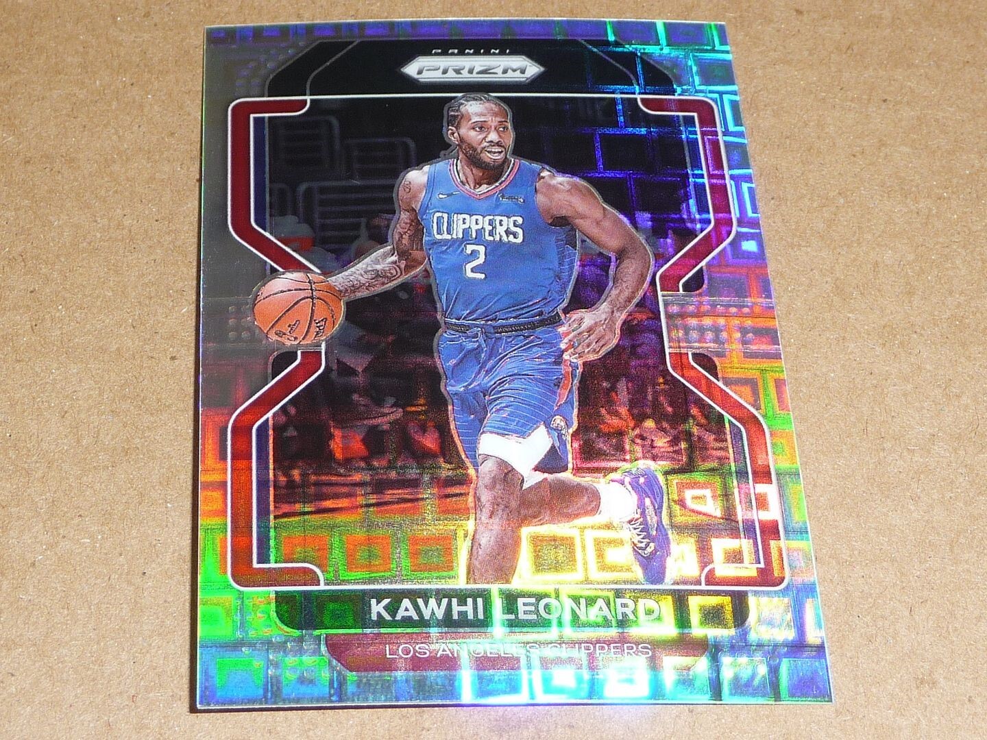 (E) 2021/22 Panini Prizm PREMIUM BOX SET PANDORA /150 KAWHI LEONARD CLIPPERS #71