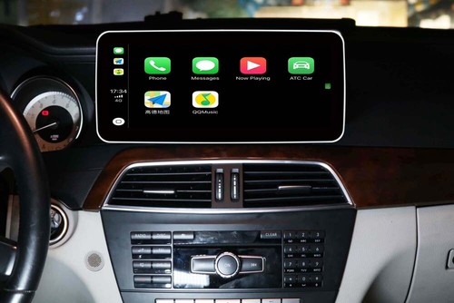Android 13 Multimedia Player Touch Screen for Mercedes Benz C Class W204 2011-14 - Picture 2 of 6