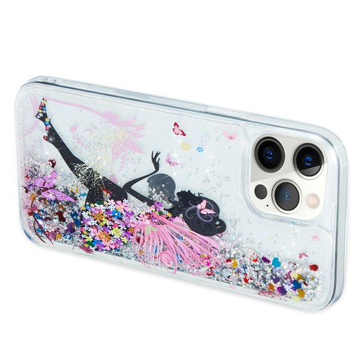 Funda protectora con brillo líquido brillante impresa para Apple iPhone 14 13 Pro Max 11 12 XR - Imagen 70 de 122