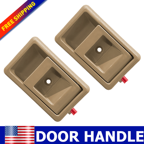 Manija de puerta interior para camioneta Toyota 1989-1995 delantera trasera izquierda derecha gris interior EE. UU. - Imagen 20 de 25