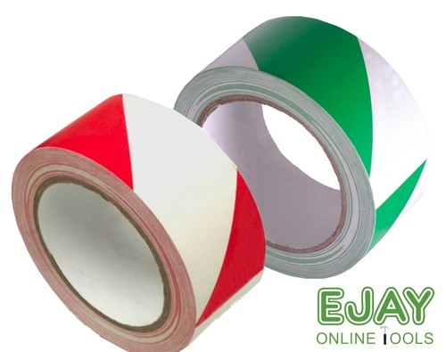 2 Rollen selbstklebendes Gefahrenband 50 mm x 33 m (verschiedene Kombinationen / Farben) - Bild 6 von 7
