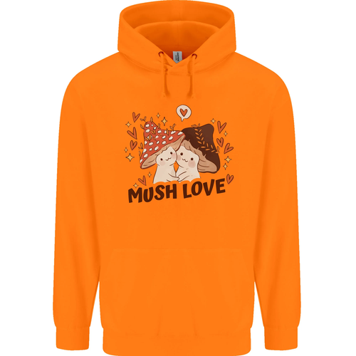 Mush Love Funny Mushroom Mycology Childrens Kids Hoodie - Picture 26 of 68