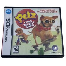 Nintendo DS Game Petz Dogz Talent Show and Style Lab Complete in Box
