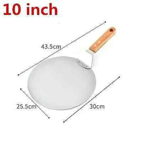Pala de aluminio para pizza con mango de madera Pala herramientas para hornear pasteles accesorio - Imagen 31 de 52
