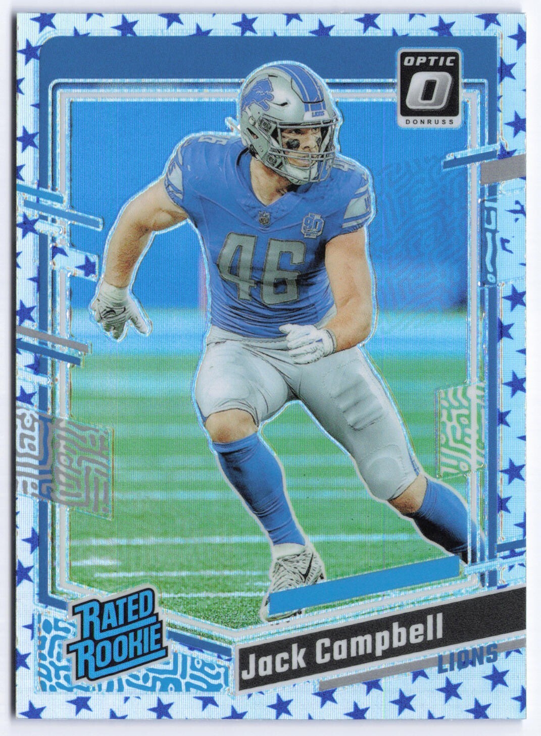 2023 Panini Donruss Optic Rated Rookie Stars Parallel Jack Campbell #235 (RC)