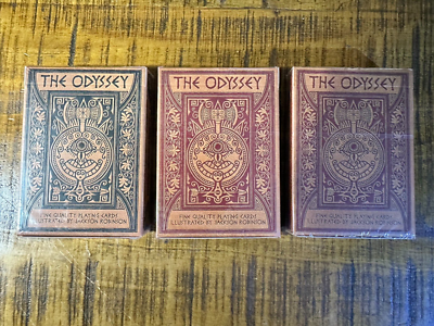 トランプ Odyssey limited edition playing cards The Odyssey Playing Cards New Sealed Kings Wild Project Set