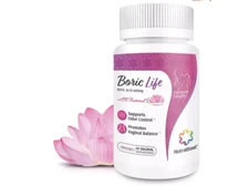 NutraBlast Boric Life Vaginal Suppositories 600mg | Supports Odor Control