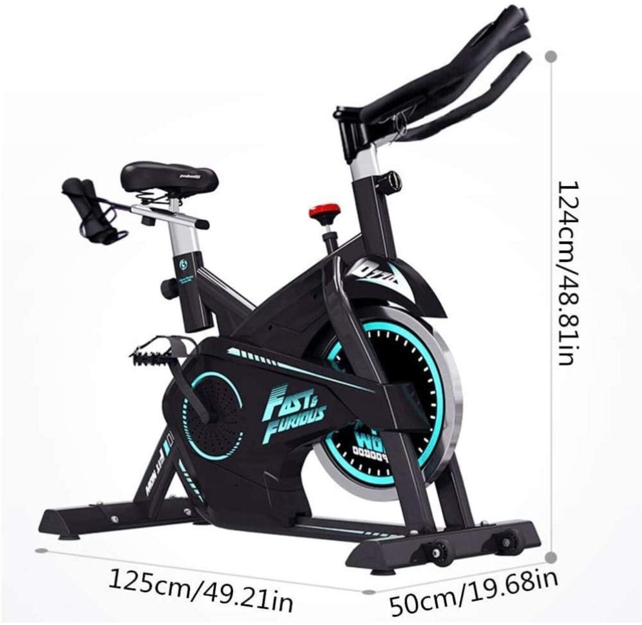 Indoor Cycling Bike Silent Exercise Bike