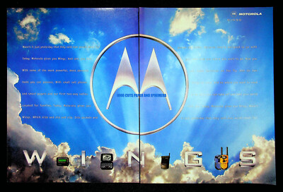 Motorola Cell Phone Radio PDA 1998 Trade Print Magazine Ad Poster ADVERT