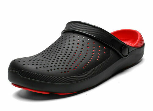 Men Slip On Garden Mules Clogs Shoes Sports Sandals Beach Water Slippers Shoes - Picture 1 of 3