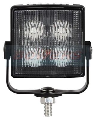 12 V/24 V QUADRATISCHE LED GELB BLINKENDE STROBOSKOP WARNLEUCHTE/LAMPE